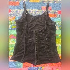 Black Corset Shapewear 2XL